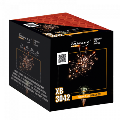 Obrazek Bateria Coconut And Dragon Egg F3 Profi 36 Strzałów 1,2"